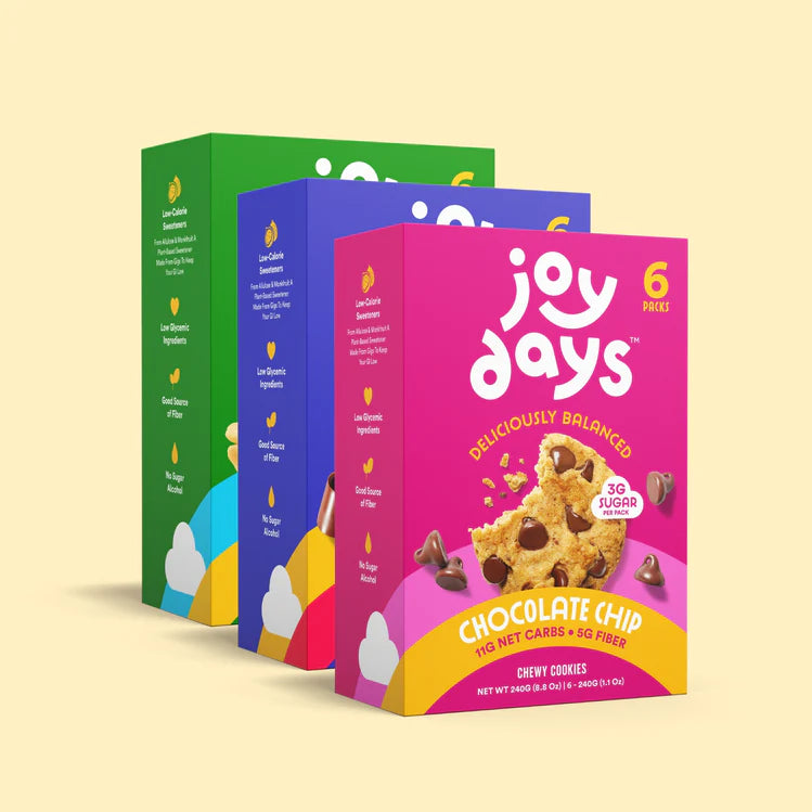 [Joy Days] Variety of Low Glycemic Cookies (18 servings)