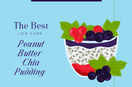 Low-Carb Chocolate Peanut Butter Chia Seed Pudding | Tastermonial