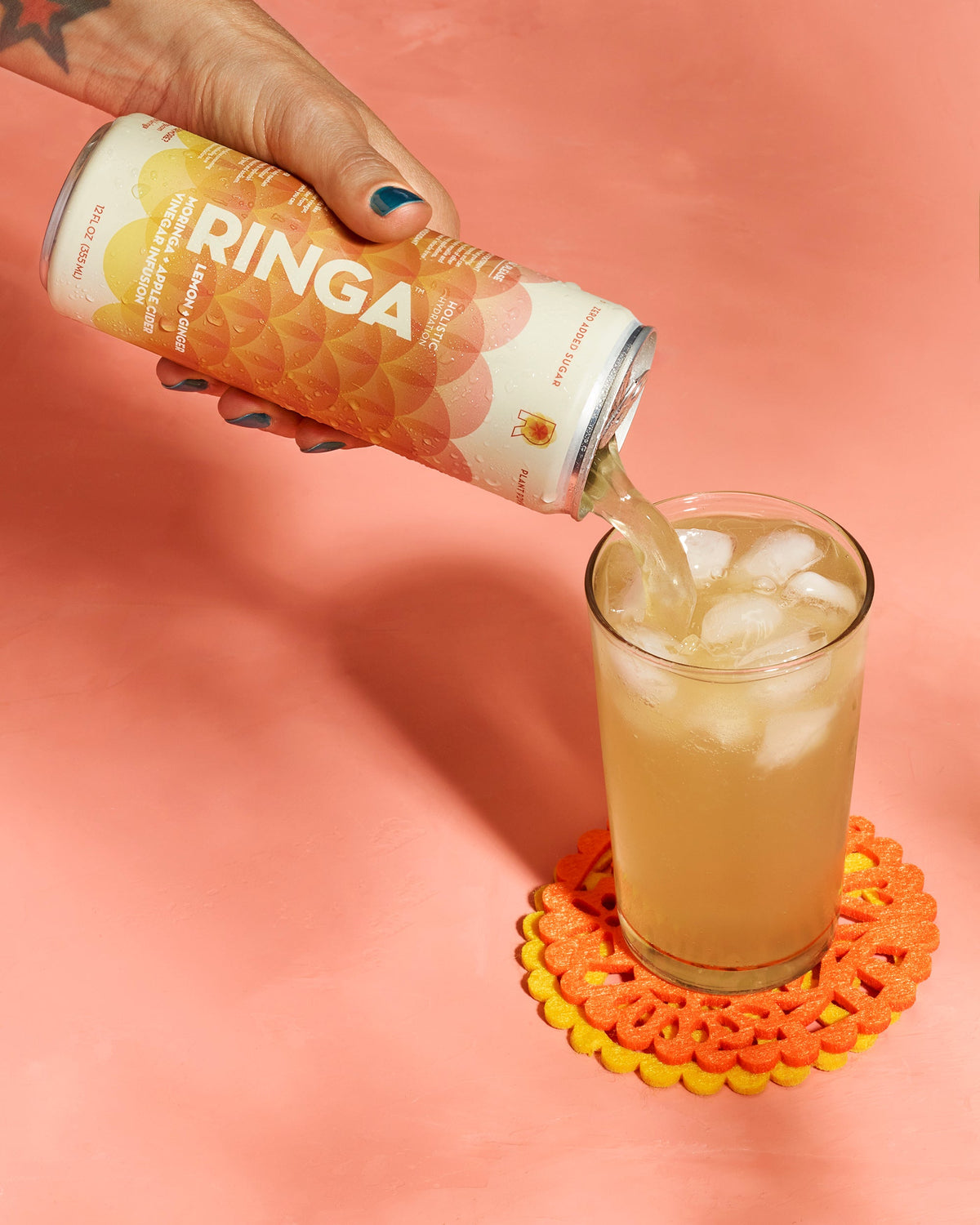 RINGA® Lemon + Ginger Sparkler