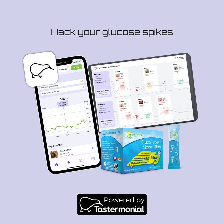 Experiment Box - Glucose Hack with White Mulberry Leaf Extract X Fiber Powder