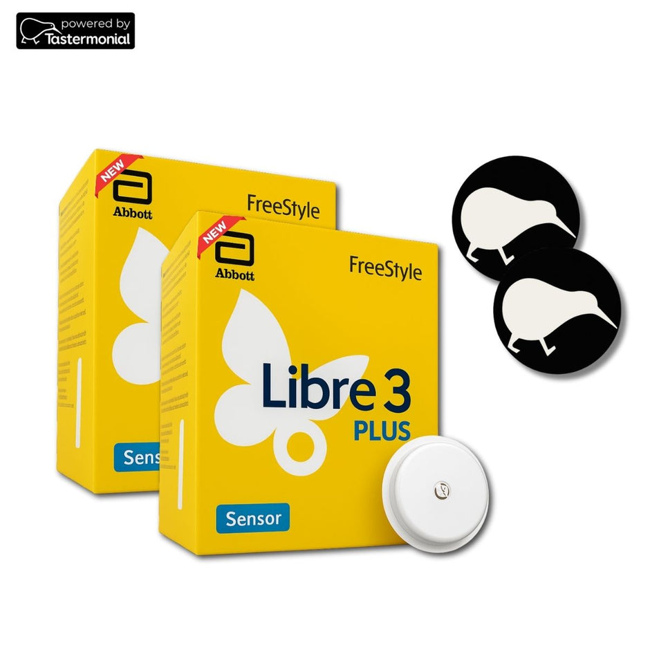 Abbott FreeStyle Libre 3 Plus Sensor Tastermonial Sale 2 Pack discount 