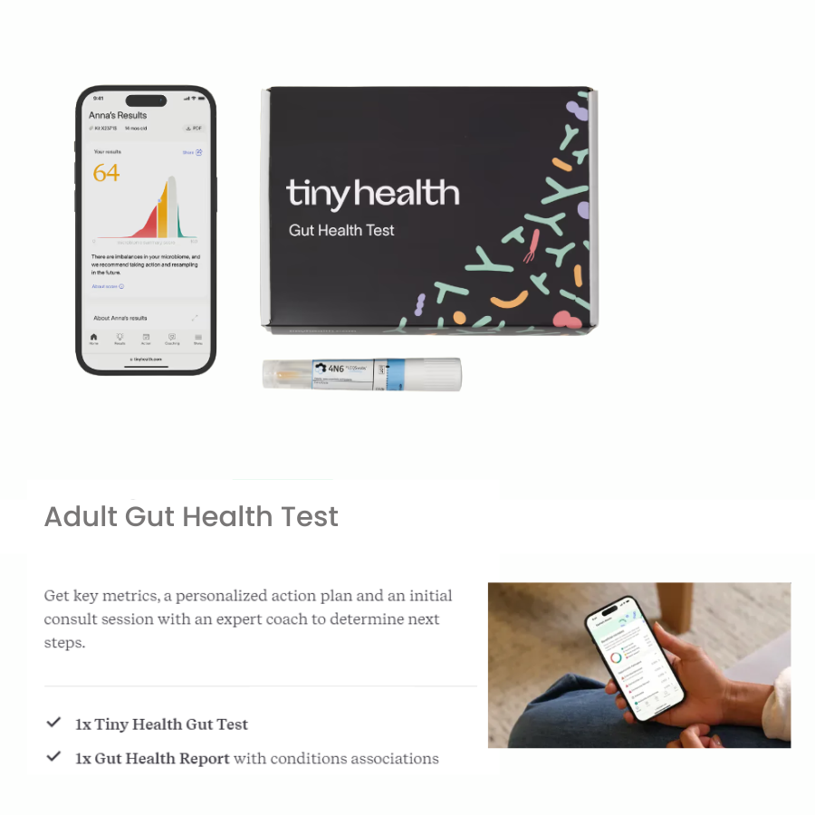 Tiny Health - Adult Gut Health Test Kit – Tastermonial