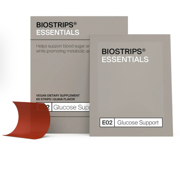 Bio Strips Essentials E02 Glucose Support 1 Month Supply