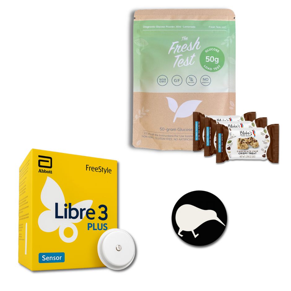 Experiment Kit - Carb & Sugar Sensitivity w/ Freestyle Libre 3+