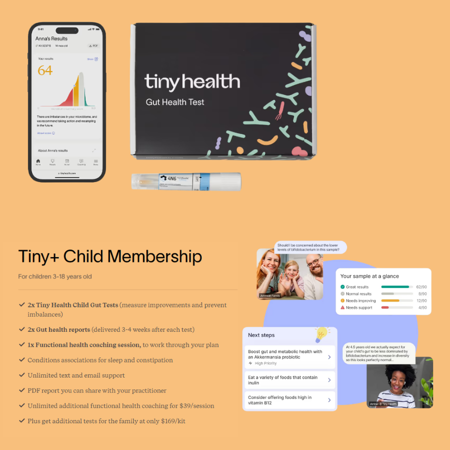 Tiny Health - Child Gut Health Test