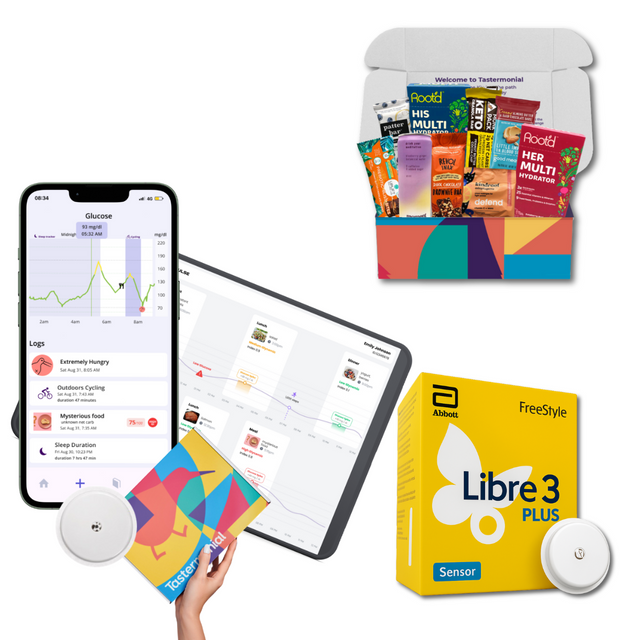 Experiment Kit - Blood Sugar & Satiety Mastery w/ Freestyle Libre 3+