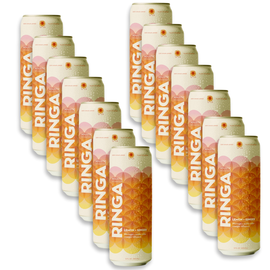 RINGA® Lemon + Ginger Moringa Drink