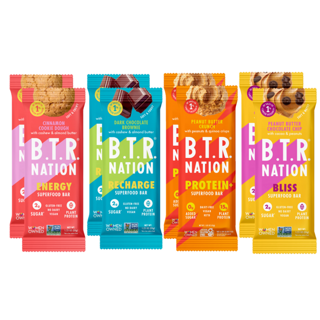 BTR Nation Bars - (8) Bar Sample Pack