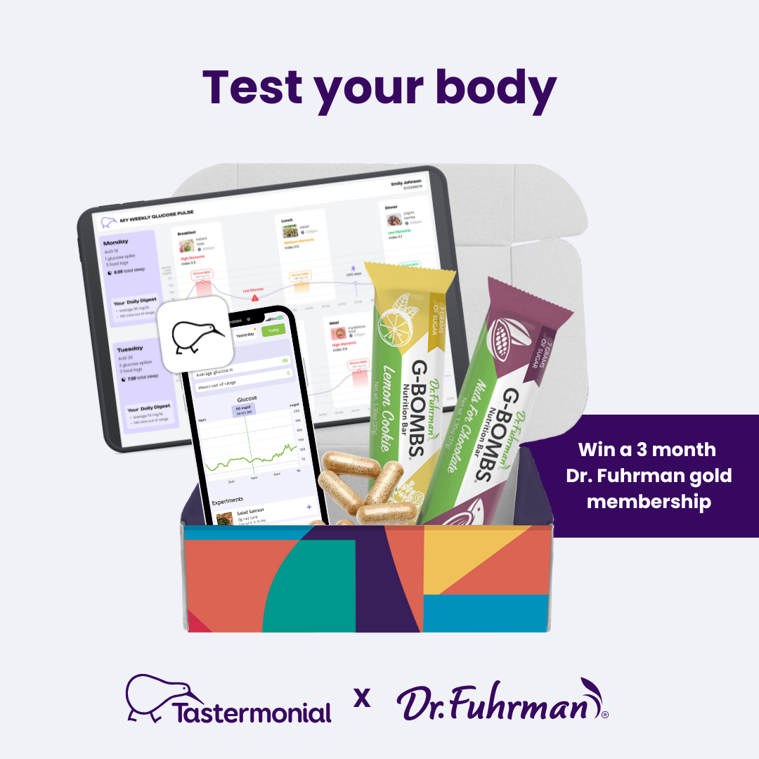 CGM Sensors X Dr Fuhrman's Experiment Kit