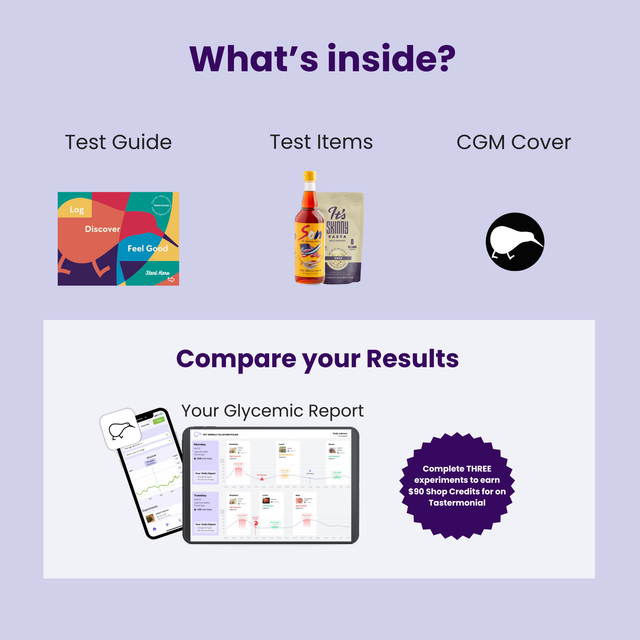 Experiment Box - Low Sugar Spike with Asian Inspired Meal
