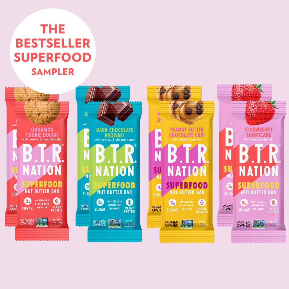 BTR Nation Bars - (8) Bar Sample Pack