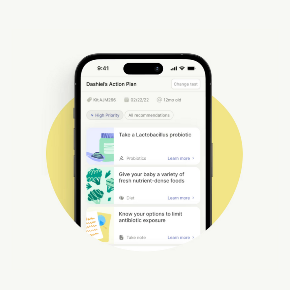 Tiny Health - Baby Gut Health Test