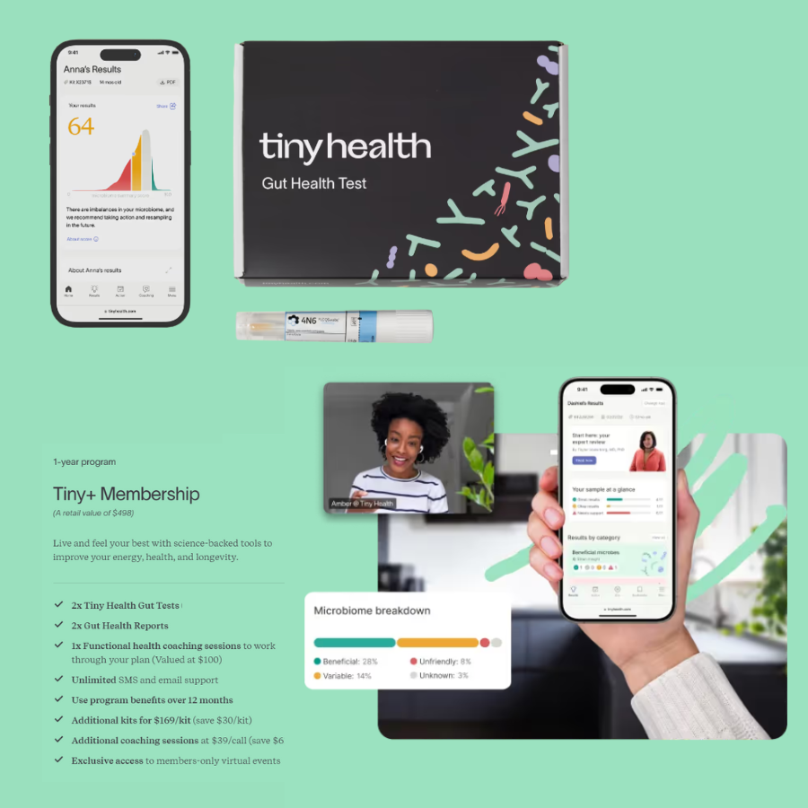 Tiny Health - Adult Gut Health Test Kit