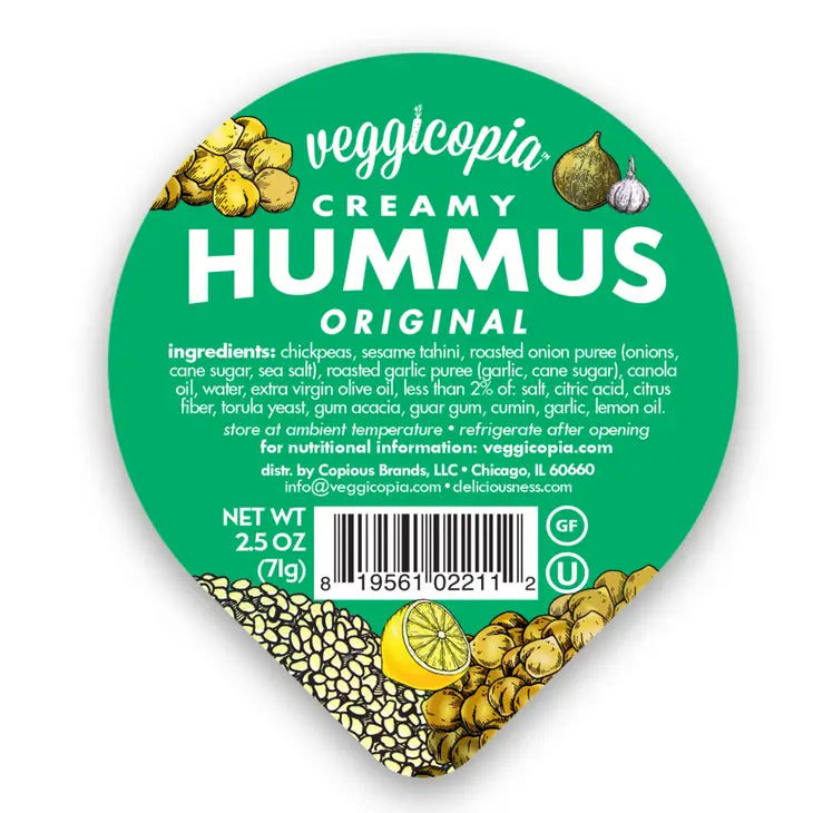 [Mozaics Chips] Veggicopia Creamy Original Hummus