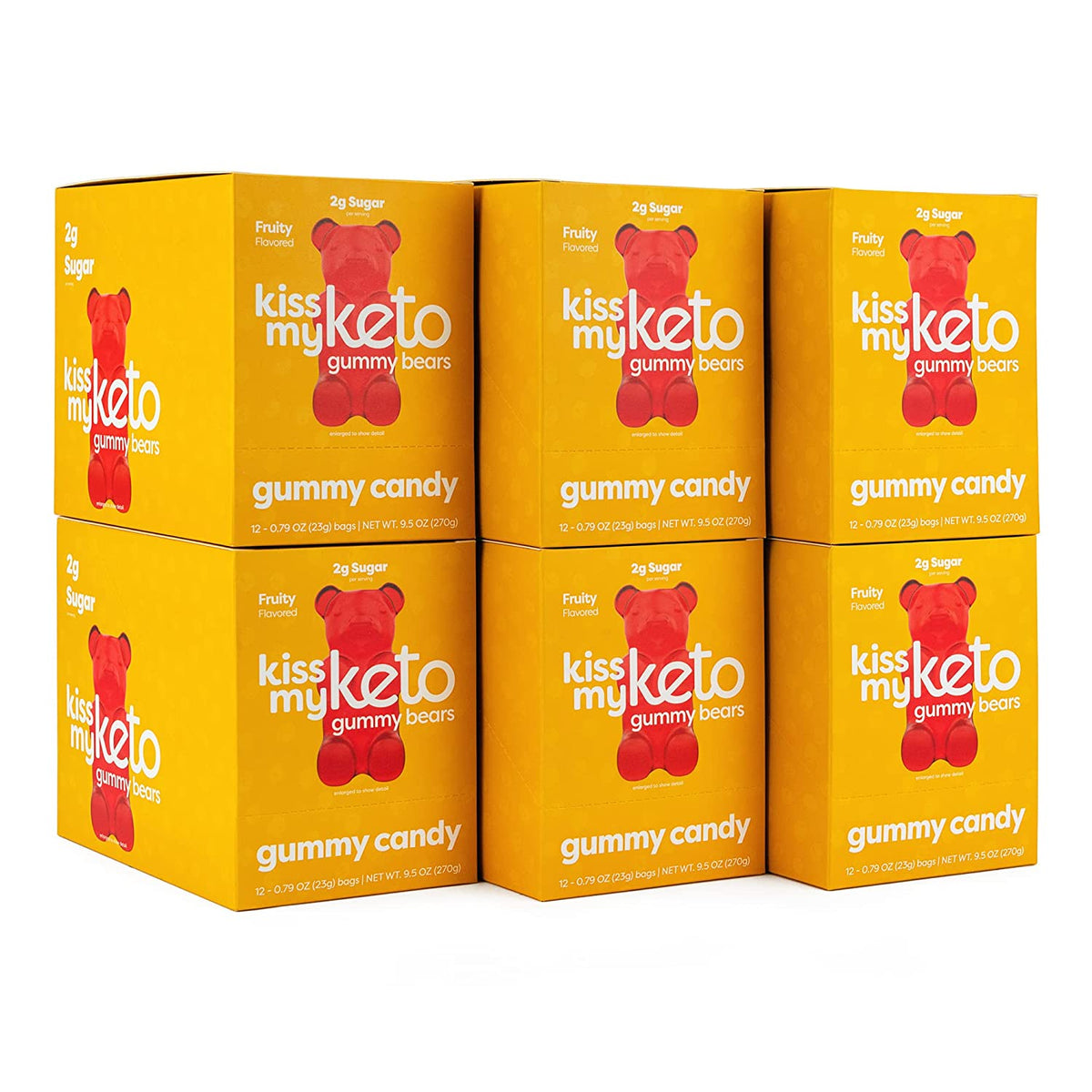 [Kiss My Keto] Candy Gummy Bears Keto Gummies | 0.79oz | 1 Bag
