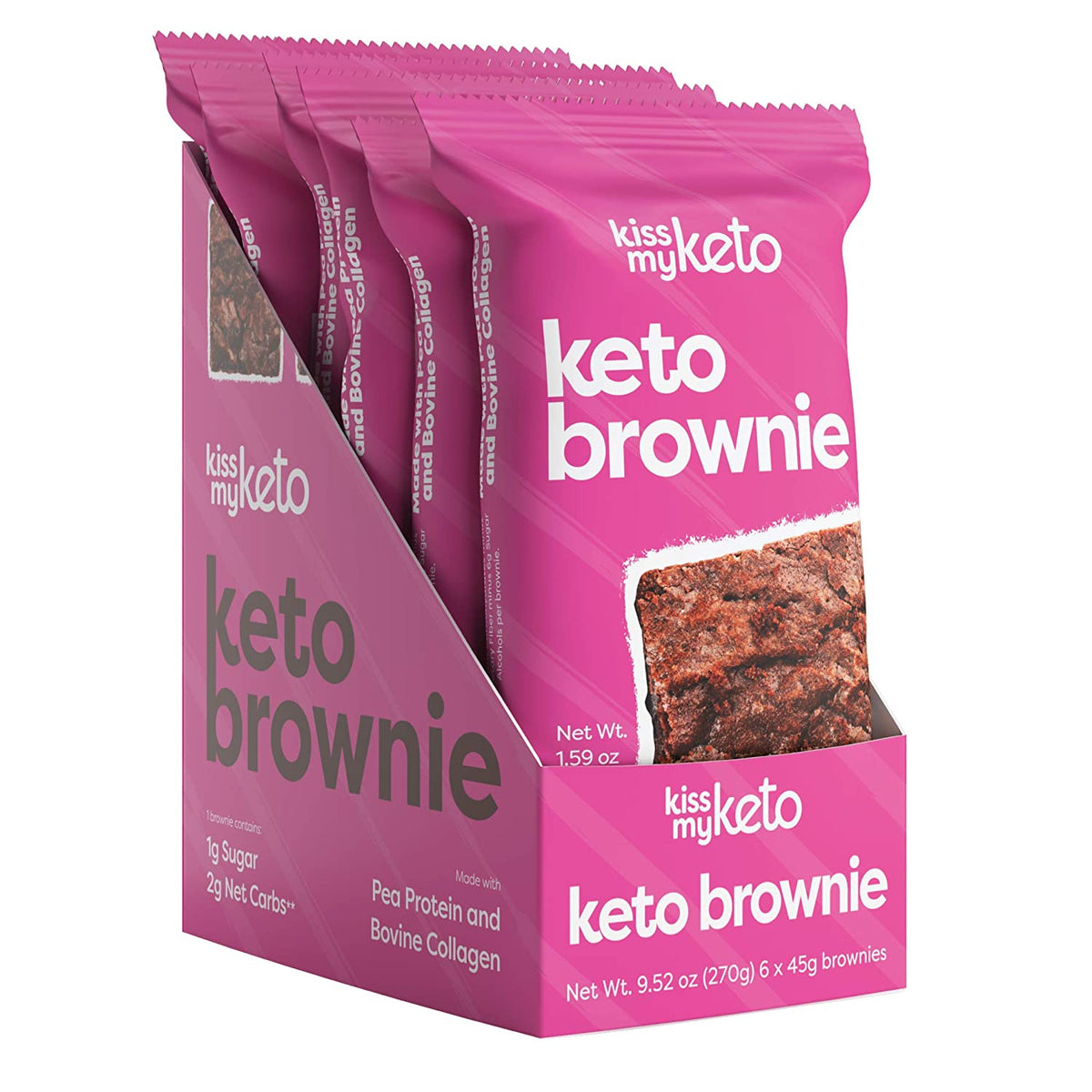 [Kiss My Keto] Brownie | 1.59oz | 1 Bar