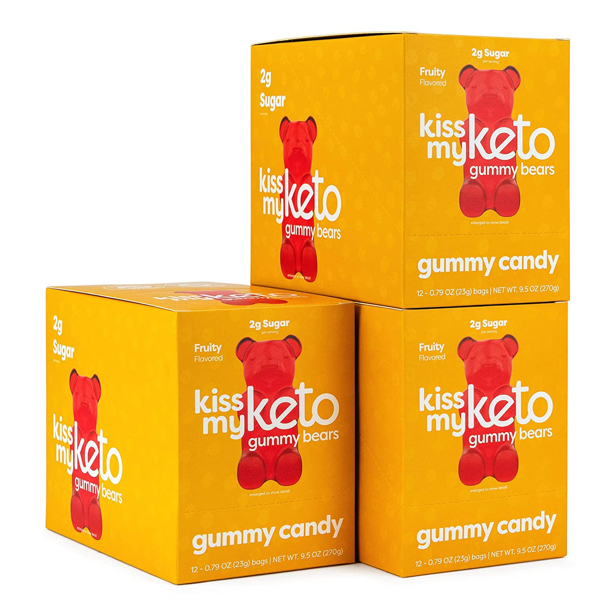 [Kiss My Keto] Candy Gummy Bears Keto Gummies | 0.79oz | 1 Bag
