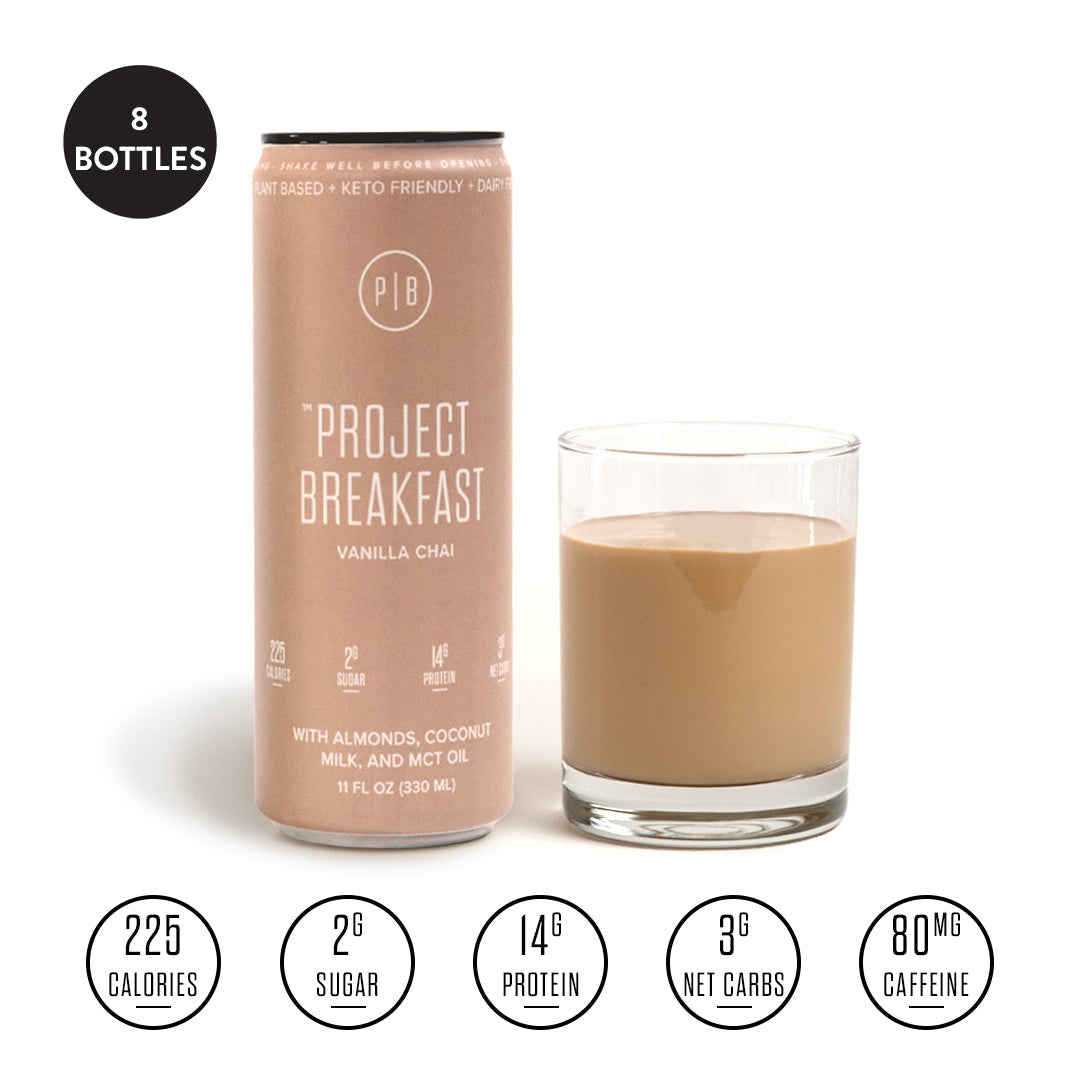 [Project Breakfast] Vanilla Chai | 11floz | 1 Can
