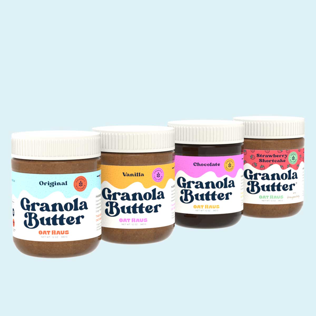 [Oat Haus] Allergen Friendly Oat Butter X 4 Flavors