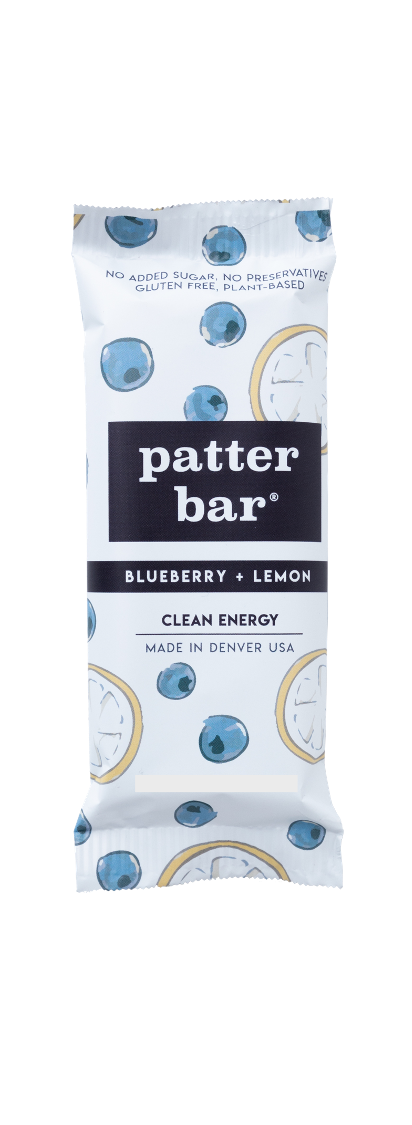[Patter Bar] Blueberry + Lemon