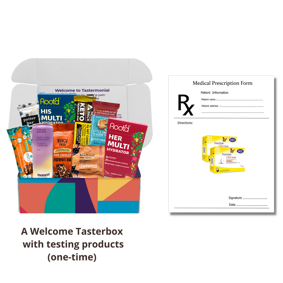 Blood Sugar Hacking Kit with CGM Prescription