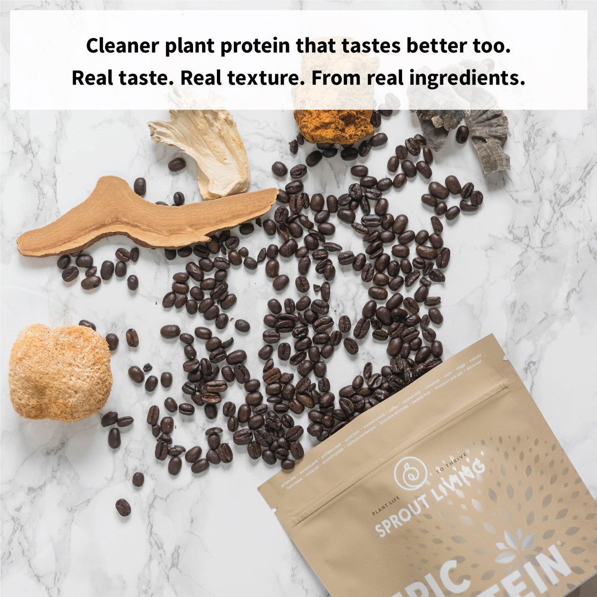 [Sproutliving] Epic Protein, Complete Coffee | 494g | 1 Bag