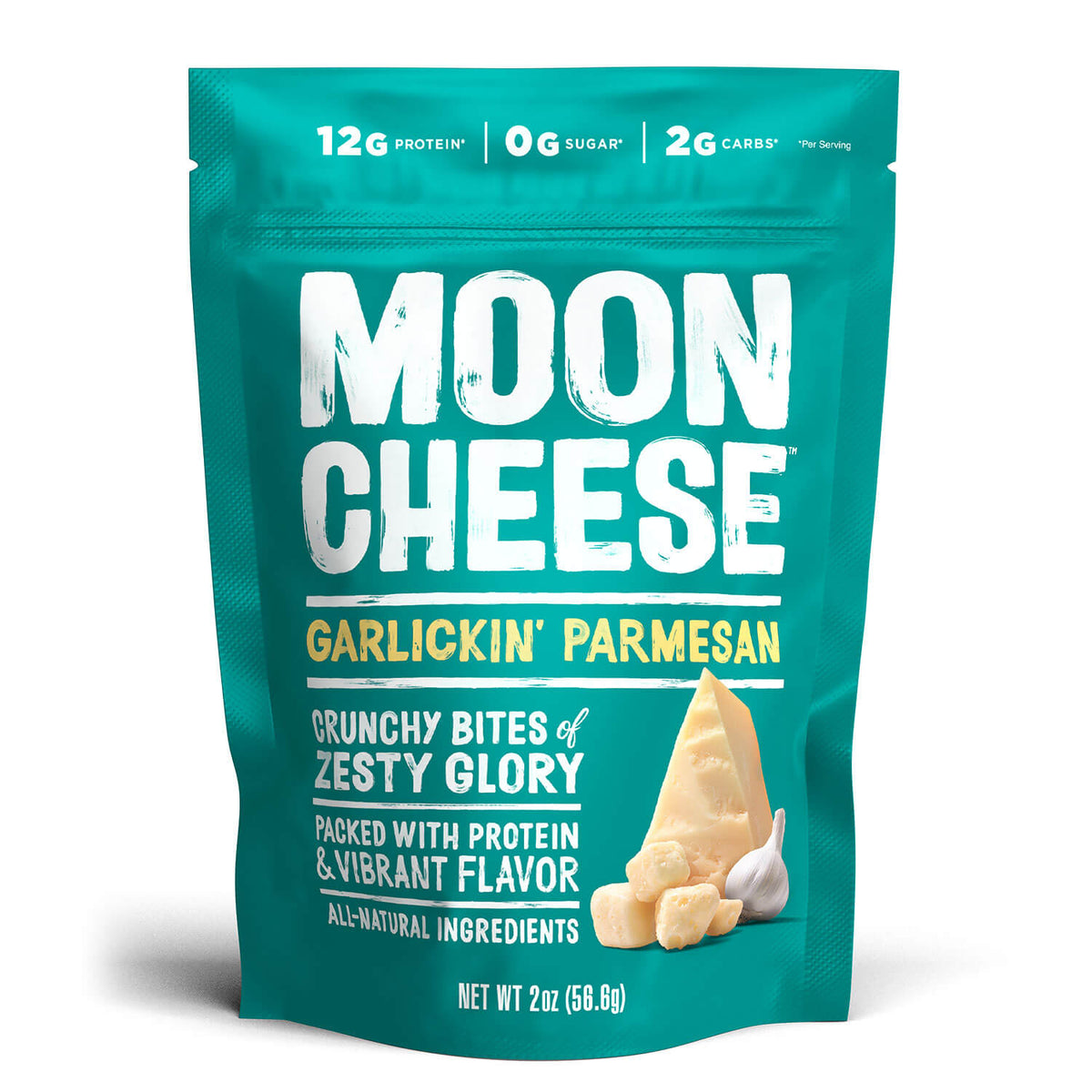 [Moon Cheese] Garlickin&#39; Parmesan I 2oz Bag I 9 Pack exclusive at
