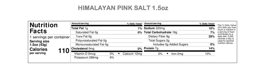 [Splitz Split Pea Crisp] Himalayan Pink Salt