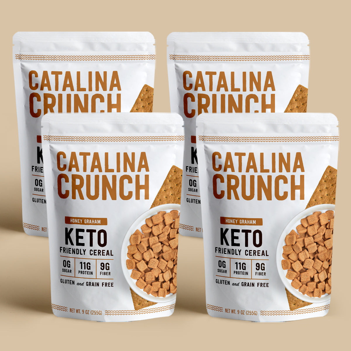 [Catalina Crunch] Honey Graham Keto Cereal | 252g | 1 Bag