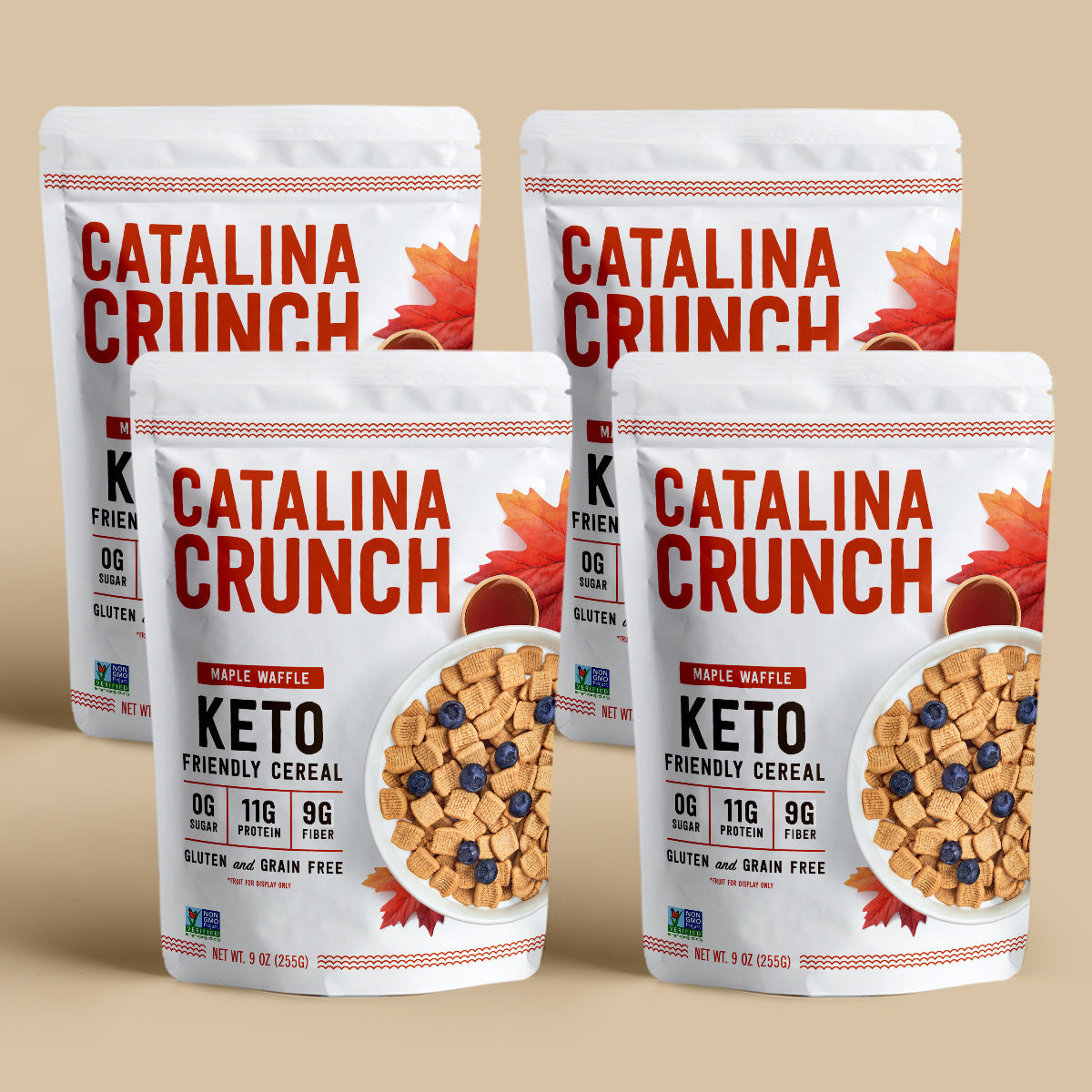 [Catalina Crunch] Maple Waffle Keto Cereal | 252g | 1 bag