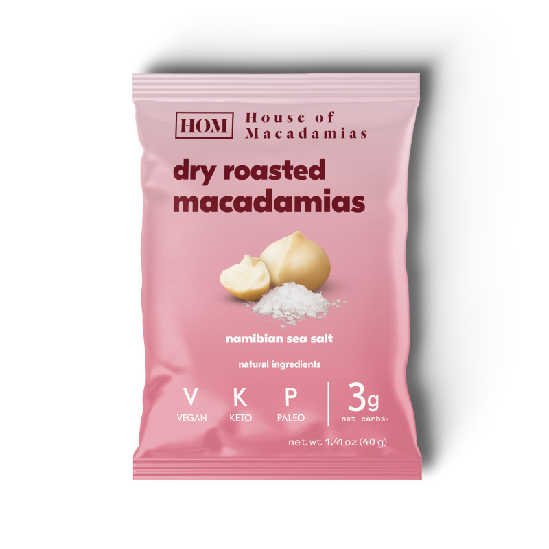 [House of Macadamias] Roasted Macadamia Nuts with Namibian Sea Salt - 1 bag