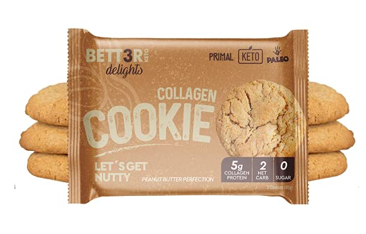 [Bett3r] Peanut Butter Collagen Cookies | 50g | 2 Cookies