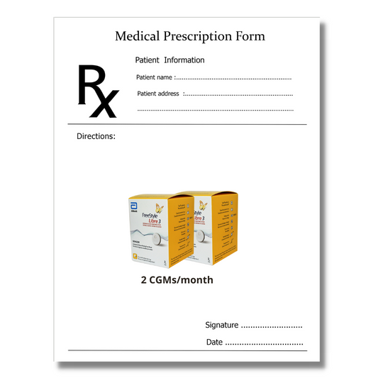 CGM Prescription (Rx)