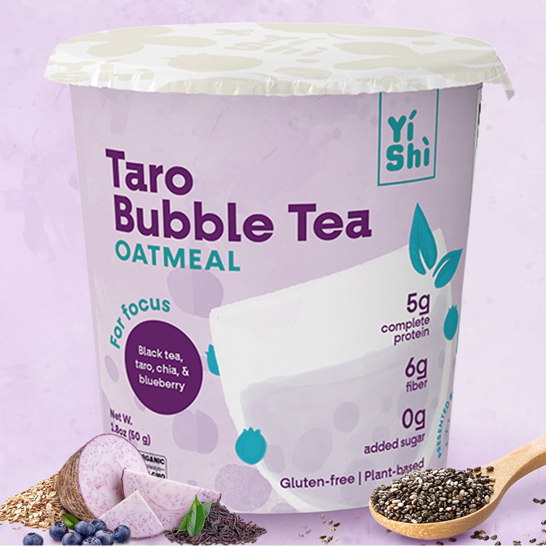 [Yishi] Taro Bubble Tea Oatmeal Cup | 50g | 1 Cup
