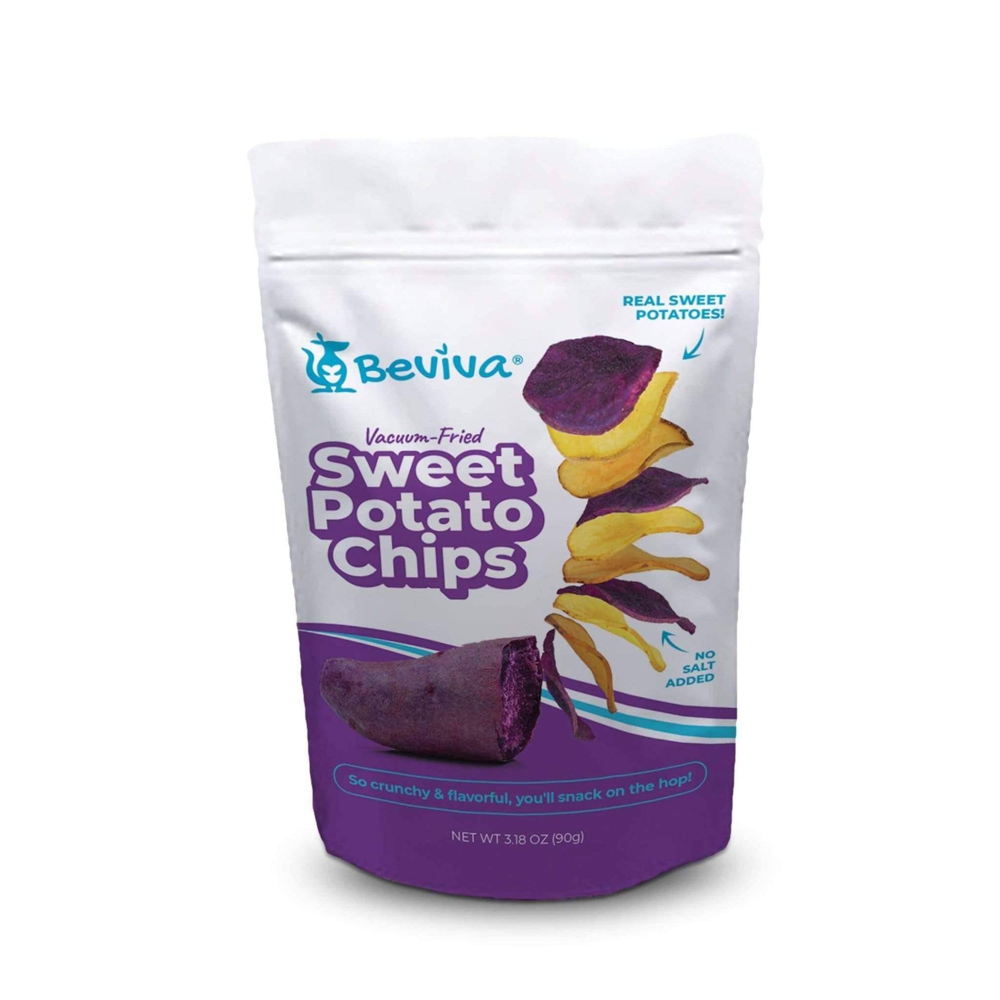 [Beviva] Sweet Potato Chips Bag 3.18 oz exclusive at Tastermonial