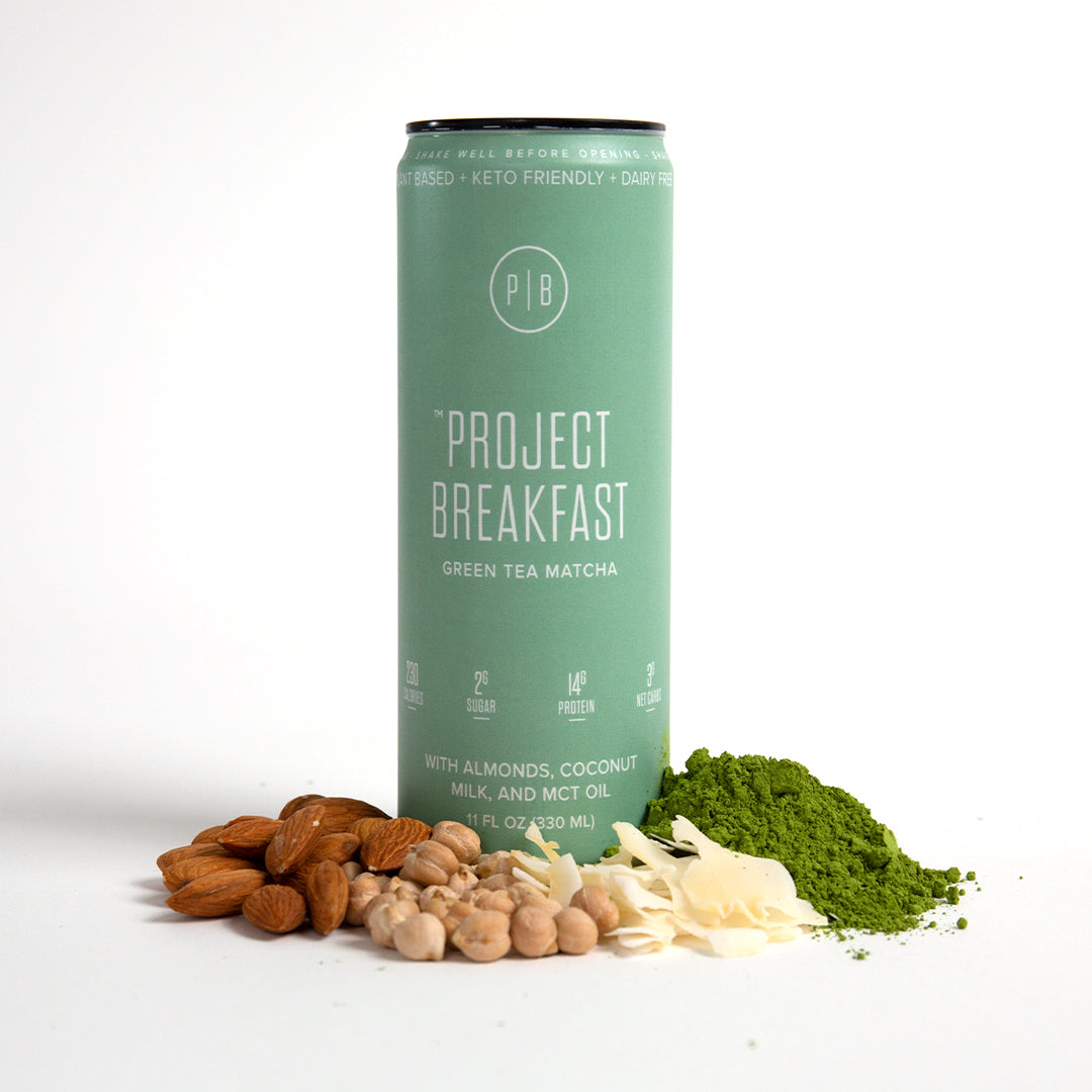[Project Breakfast] Green Tea Matcha | 11floz | 1 Can
