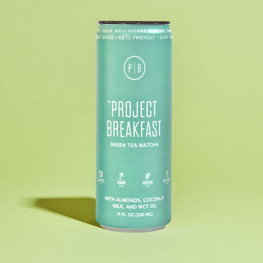 [Project Breakfast] Green Tea Matcha | 11floz | 1 Can