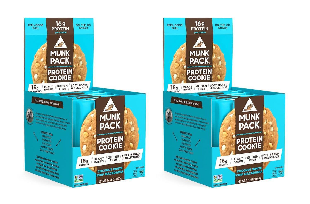 Coconut White Chip Macadamia Protein Cookie, 12-Pack exclusive at