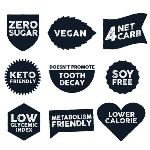 Double Crunch 58% Vegan Milk Zero Sugar Bar | 10-Pack exclusive at