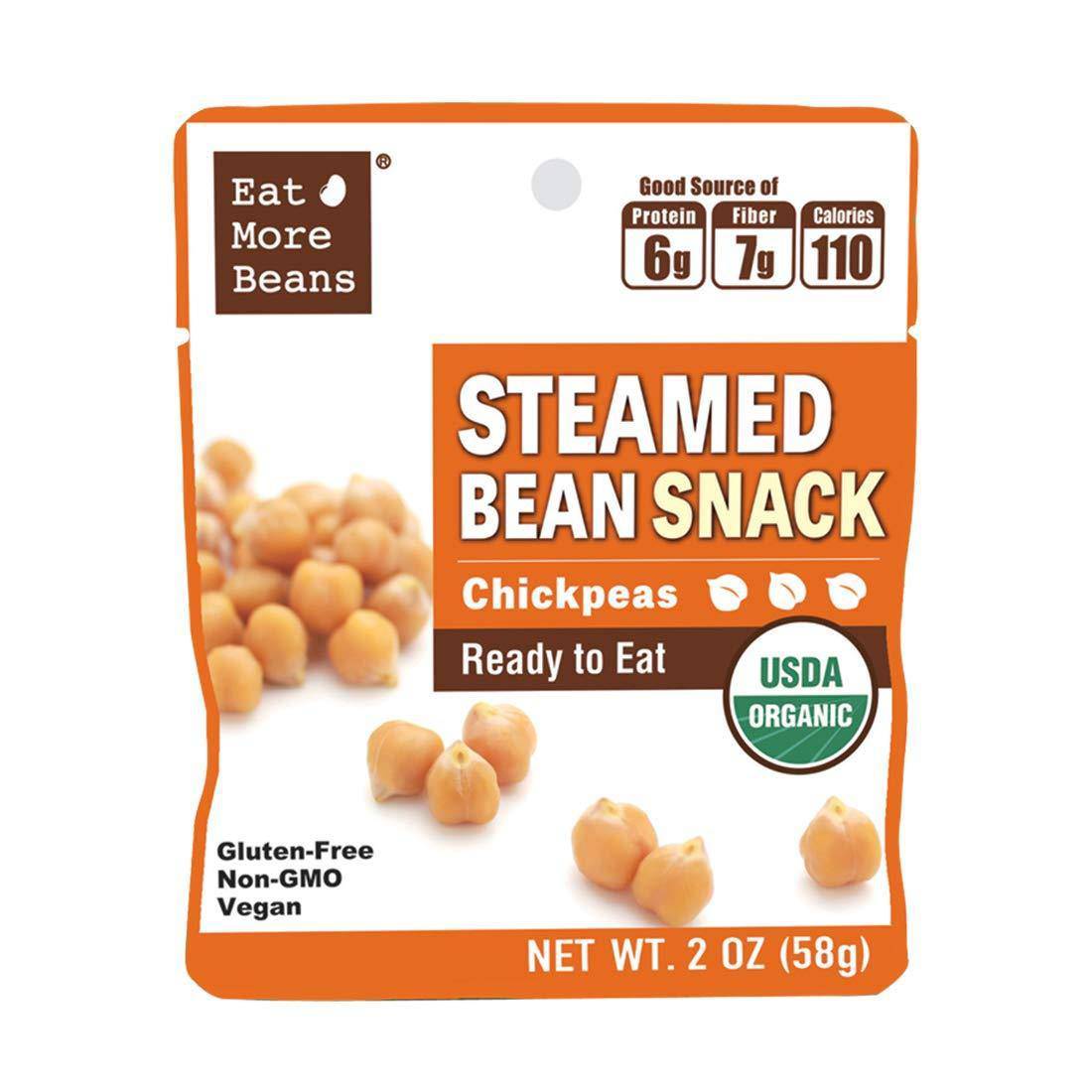 [Eat More Beans] Chickpeas STEAMED BEAN SNACK x2