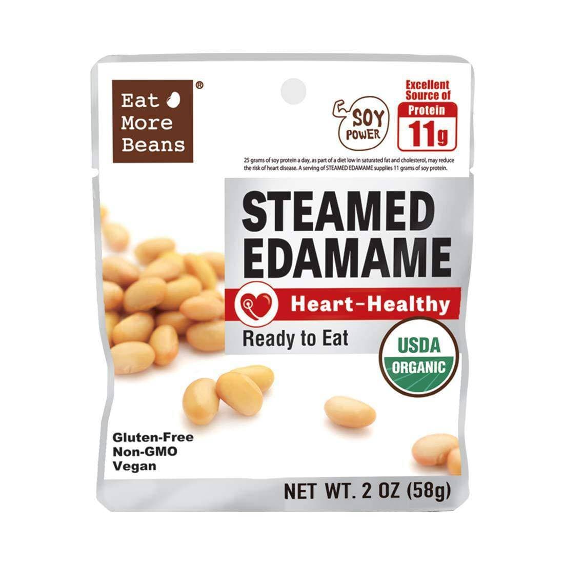[Eat More Beans] Heart Healthy STEAMED BEAN SNACK x2