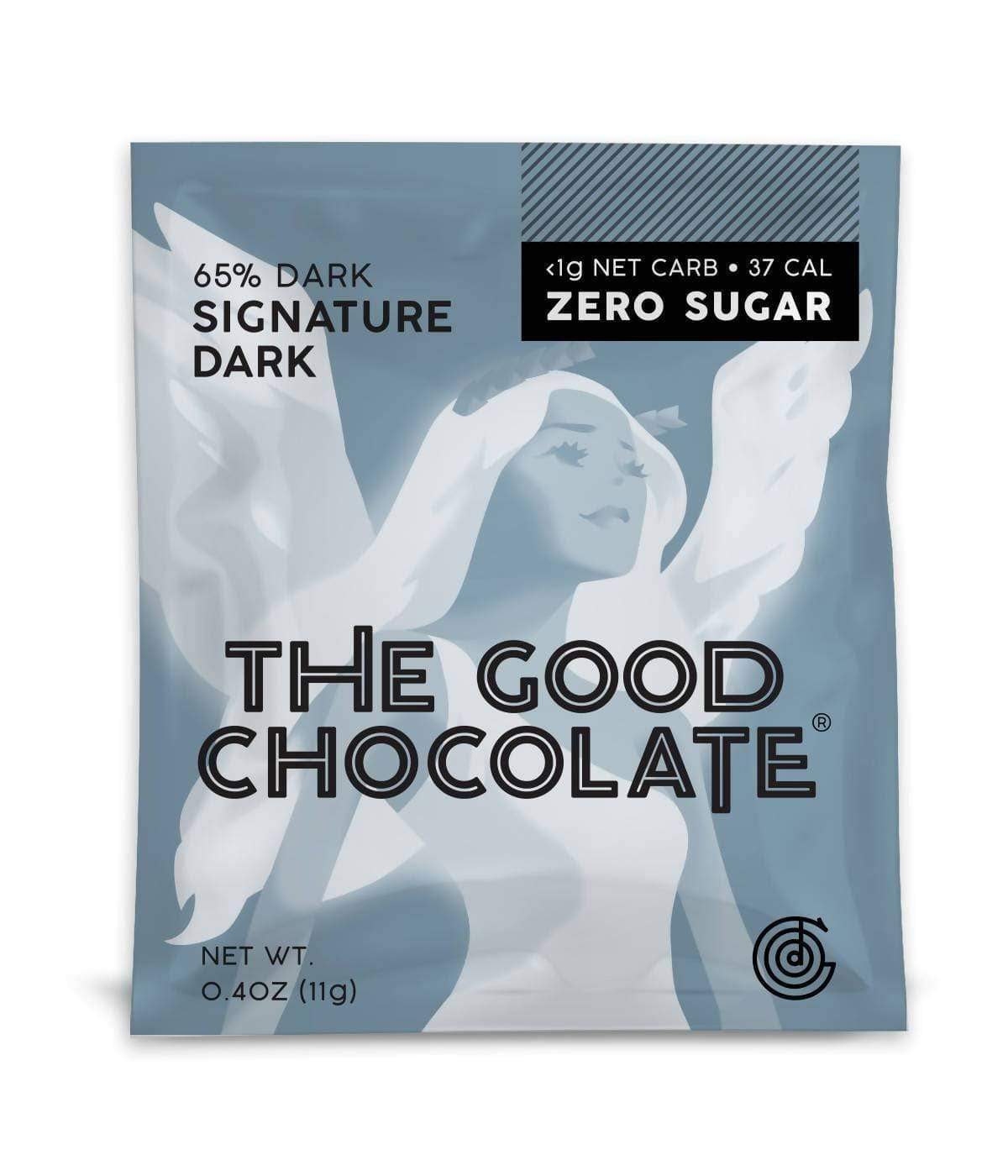 The Good Chocolate Gift Box Dark | 6-Pack | 0.4oz each exclusive at