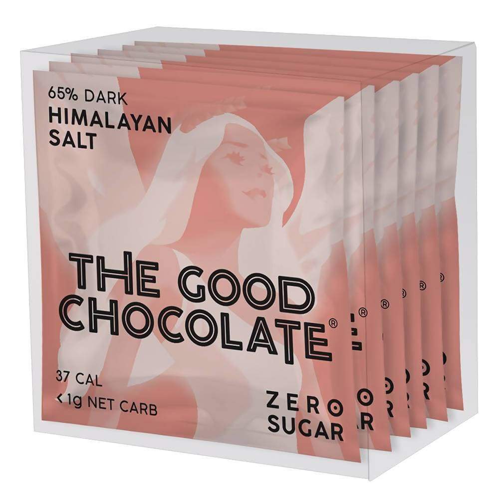 The Good Chocolate - Himalayan Salt | Pack-6 exclusive at Tastermonial