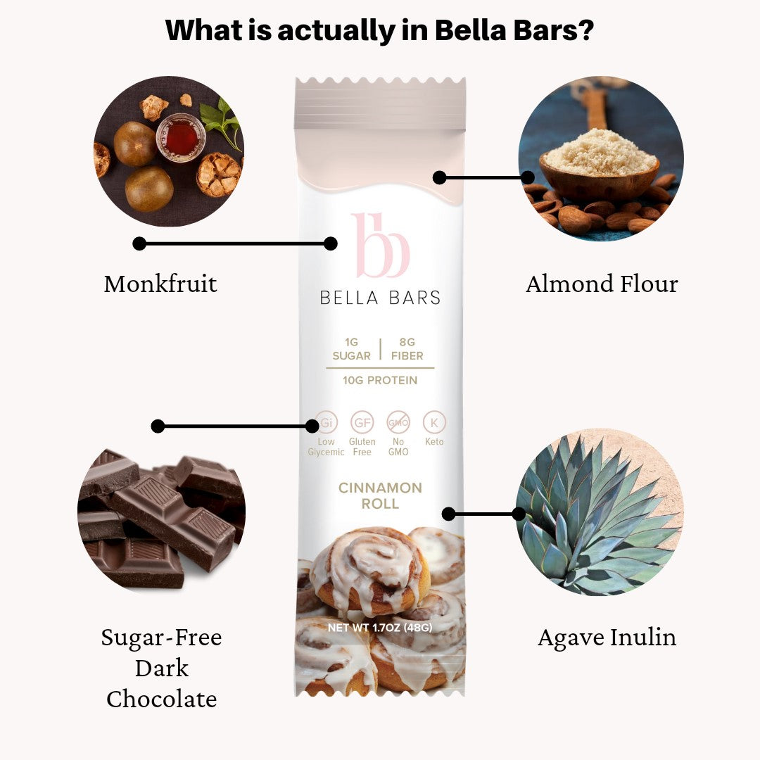 [Bella Bars] Cinnamon Roll | 48g | 1 Bar