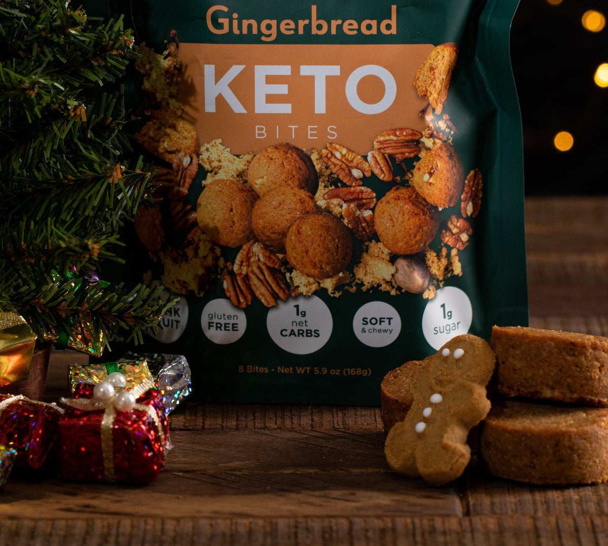 [ChipMonk Baking] Red Velvet Keto Cookie Bites | 6oz | 1 Bag