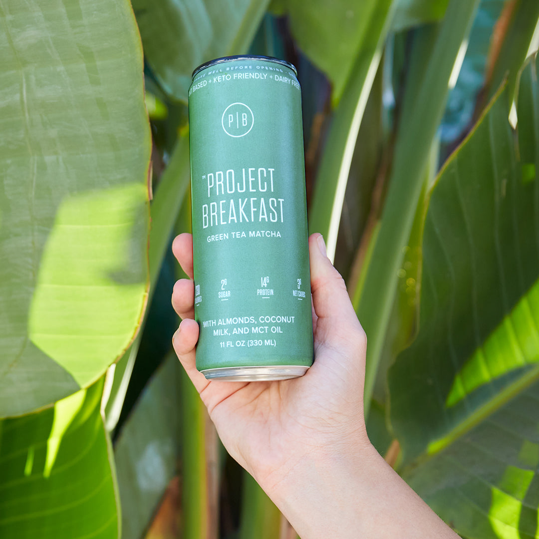 [Project Breakfast] Green Tea Matcha | 11floz | 1 Can