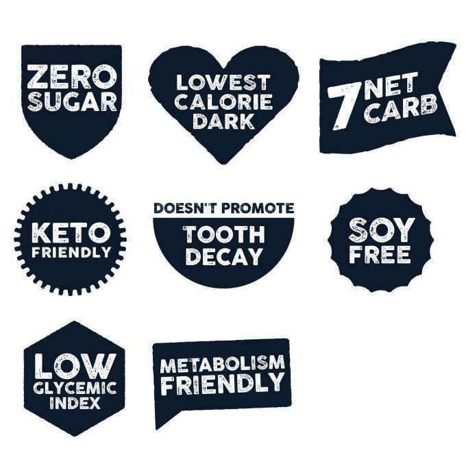 Milk Chocolate 54% Zero Sugar Bar exclusive at Tastermonial