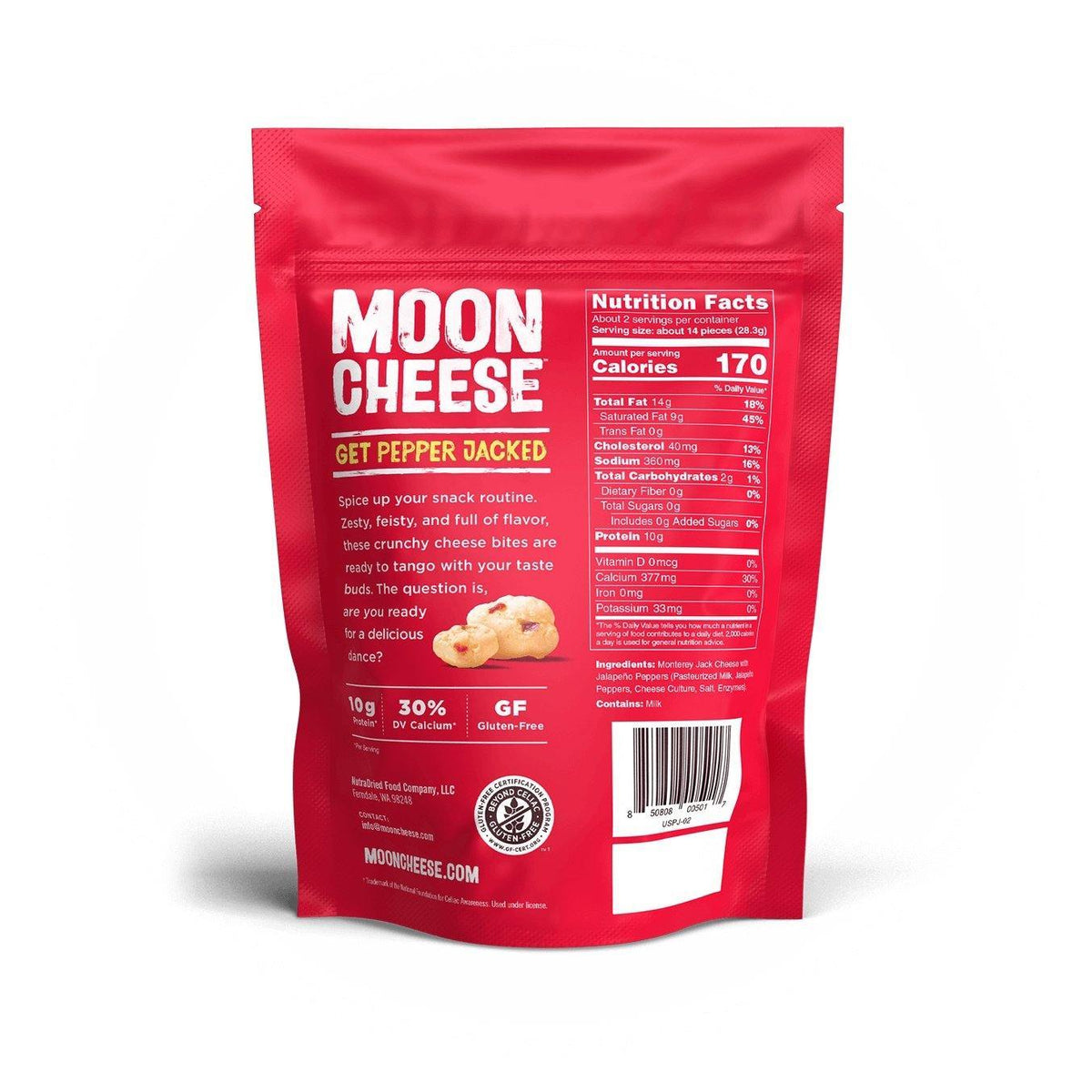 [Moon Cheese] Get Pepper Jacked I 1oz or 2 oz bags exclusive at
