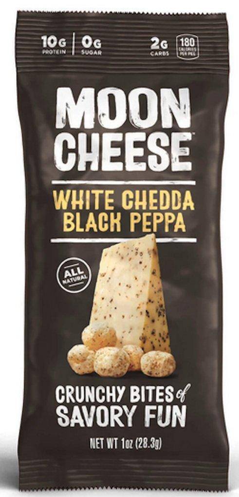 [Moon Cheese] White Chedda Black Peppa I 1oz or 2 oz bags exclusive at