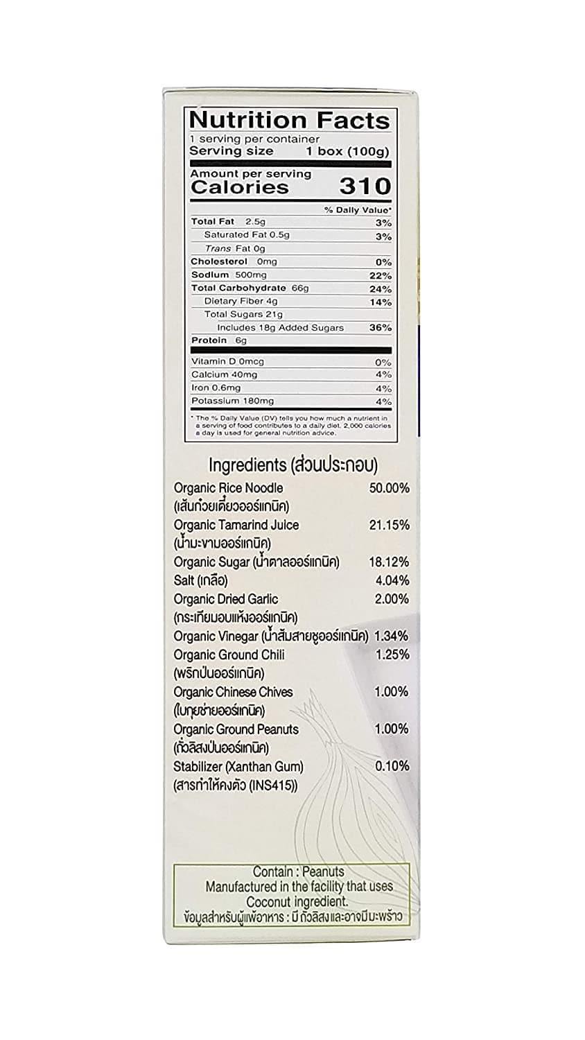 [Sutharos] Organic Pad Thai Noodle Meal Kit exclusive at Tastermonial